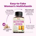 Cápsulas multivitamínicas fortes e ossos de vitamina e ossos